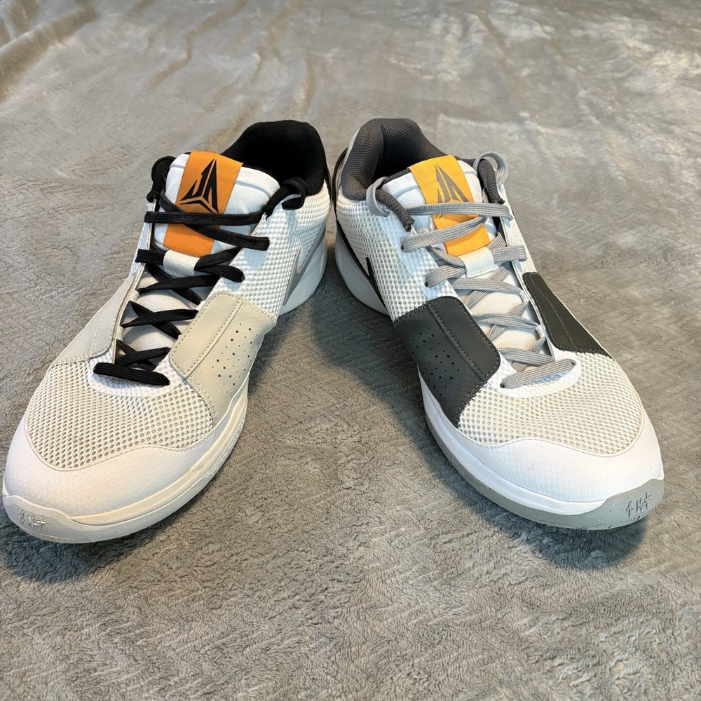 Nike Ja 1 (Ja Morant) basketball shoes in White / Light Smoke Grey size 14